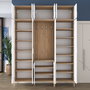 Hanah Home Soporte de Entrada EA157 - 4501 Nogal y Blanco